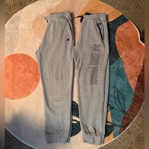 x2 Zoo York grey sweats.